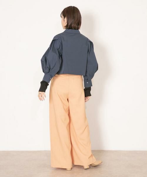 KBF / ケービーエフ その他パンツ | ダブルタックワイドパンツ | 詳細5