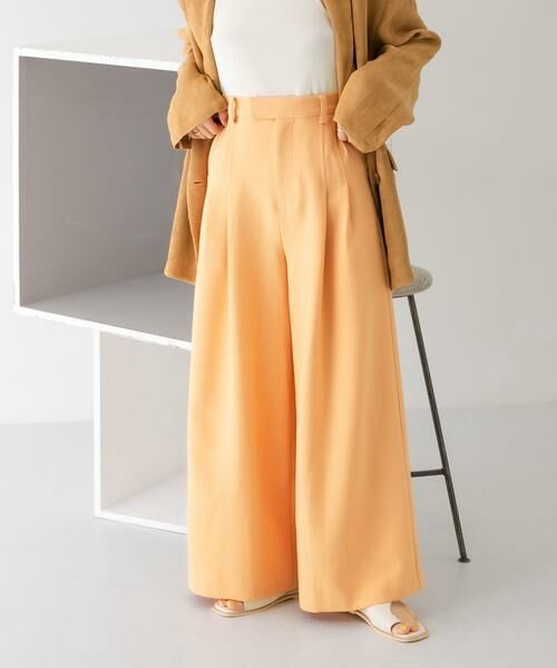 KBF / ケービーエフ その他パンツ | ダブルタックワイドパンツ | 詳細7