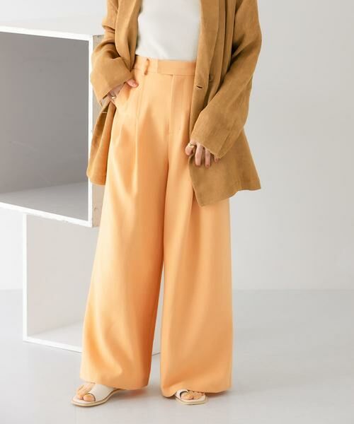 KBF / ケービーエフ その他パンツ | ダブルタックワイドパンツ | 詳細8