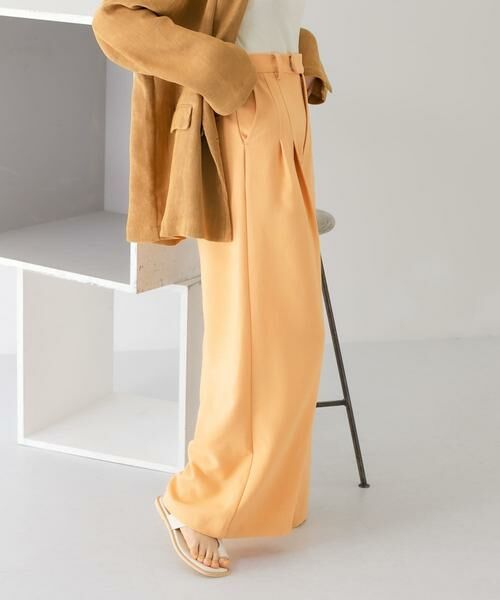 KBF / ケービーエフ その他パンツ | ダブルタックワイドパンツ | 詳細9