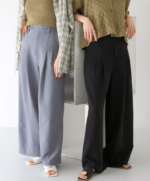 KBF / ケービーエフ その他パンツ | ダブルタックワイドパンツ | 詳細25