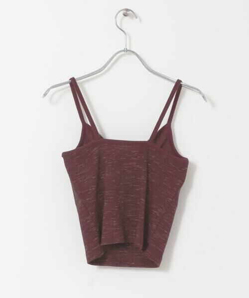 KBF / ケービーエフ キャミソール・チューブトップ | メランジクロップドキャミソール | 詳細4