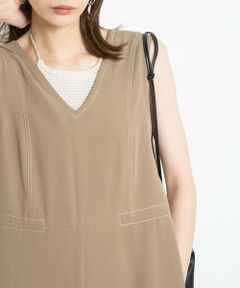 KBF / ケービーエフ ニット・セーター | ガーター編みホルターニット