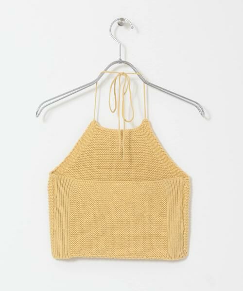 KBF / ケービーエフ ニット・セーター | ガーター編みホルターニット | 詳細18