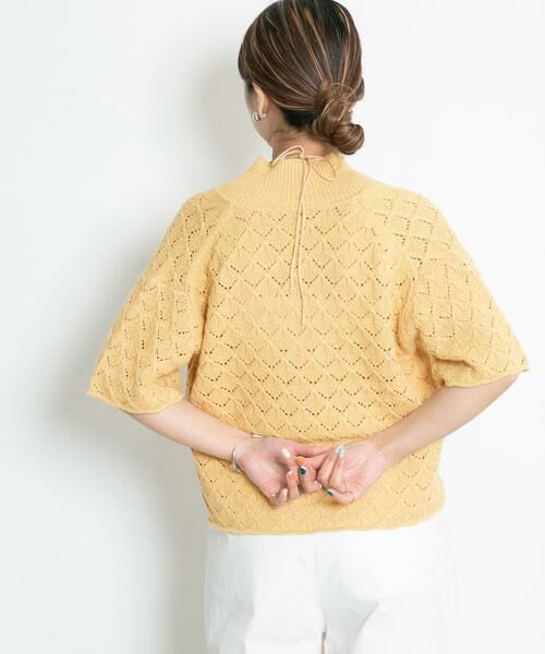 KBF / ケービーエフ ニット・セーター | ガーター編みホルターニット | 詳細13