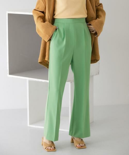 KBF / ケービーエフ その他パンツ | スリムフレアイージーパンツ | 詳細1