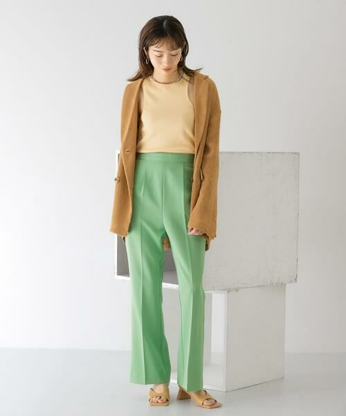 KBF / ケービーエフ その他パンツ | スリムフレアイージーパンツ | 詳細5