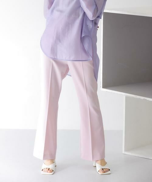 KBF / ケービーエフ その他パンツ | スリムフレアイージーパンツ | 詳細10