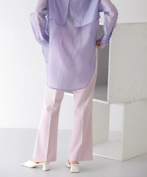 KBF / ケービーエフ その他パンツ | スリムフレアイージーパンツ | 詳細11