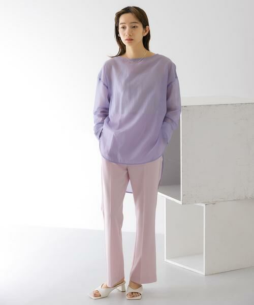 KBF / ケービーエフ その他パンツ | スリムフレアイージーパンツ | 詳細12