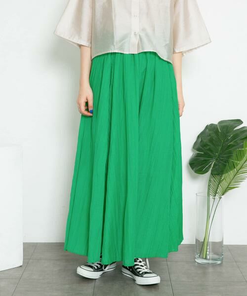 KBF / ケービーエフ スカート | シアーボリュームフレアスカート | 詳細1