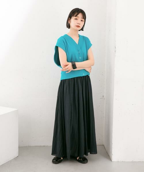 KBF / ケービーエフ スカート | シアーボリュームフレアスカート | 詳細17