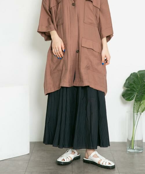 KBF / ケービーエフ スカート | シアーボリュームフレアスカート | 詳細20