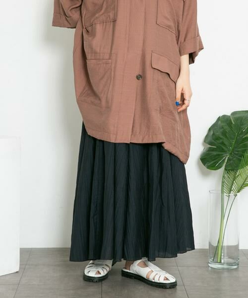 KBF / ケービーエフ スカート | シアーボリュームフレアスカート | 詳細21