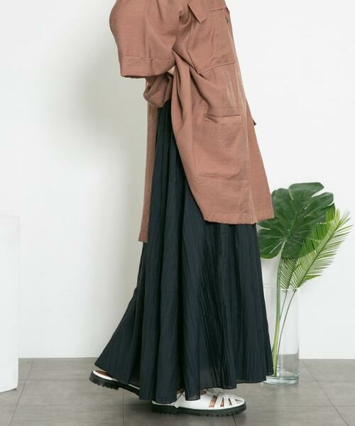 KBF / ケービーエフ スカート | シアーボリュームフレアスカート | 詳細22