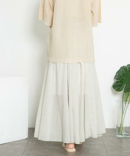 KBF / ケービーエフ スカート | シアーボリュームフレアスカート | 詳細29