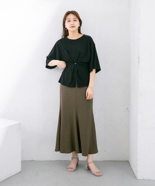 KBF / ケービーエフ スカート | リブカットソーマーメイドスカート | 詳細11