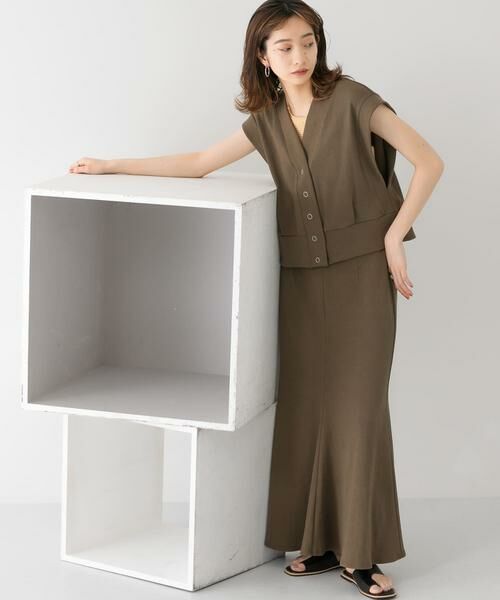 KBF / ケービーエフ スカート | リブカットソーマーメイドスカート | 詳細5