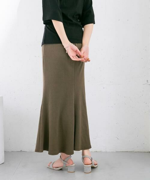 KBF / ケービーエフ スカート | リブカットソーマーメイドスカート | 詳細9