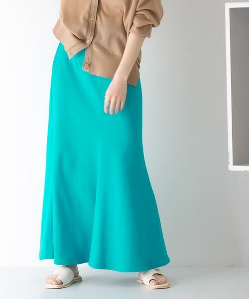 KBF / ケービーエフ スカート | リブカットソーマーメイドスカート | 詳細15