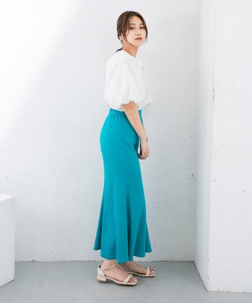 KBF / ケービーエフ スカート | リブカットソーマーメイドスカート | 詳細26