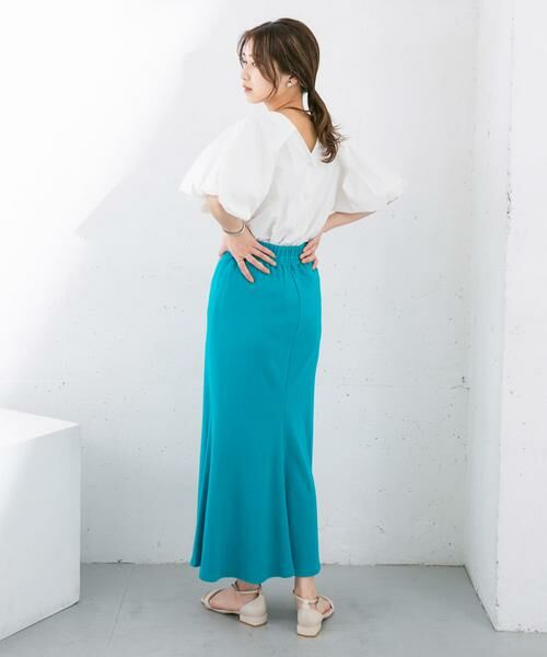 KBF / ケービーエフ スカート | リブカットソーマーメイドスカート | 詳細27