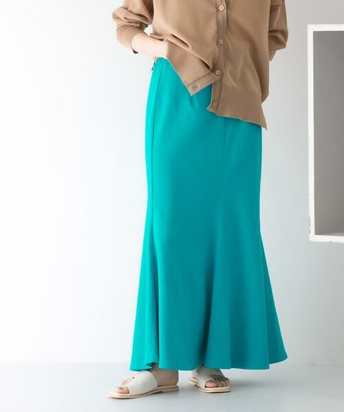 KBF / ケービーエフ スカート | リブカットソーマーメイドスカート | 詳細16