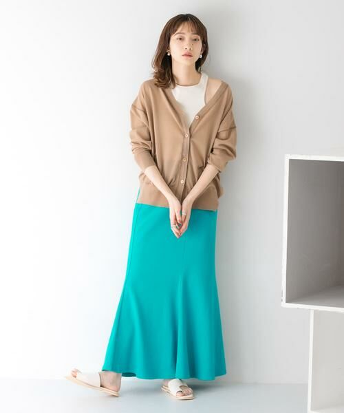 KBF / ケービーエフ スカート | リブカットソーマーメイドスカート | 詳細19