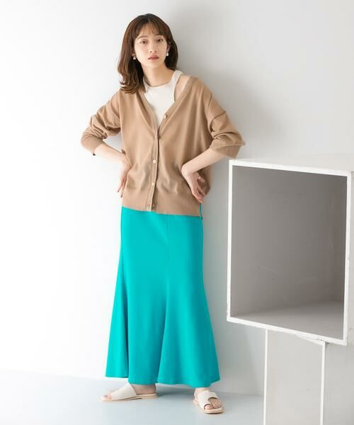 KBF / ケービーエフ スカート | リブカットソーマーメイドスカート | 詳細20