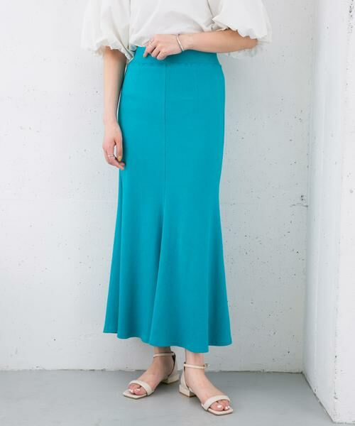 KBF / ケービーエフ スカート | リブカットソーマーメイドスカート | 詳細22