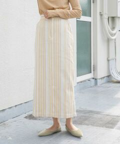 KBF / ケービーエフ スカート | ストライプペンシルスカート