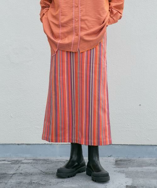 KBF / ケービーエフ スカート | ストライプペンシルスカート | 詳細1