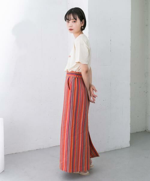 KBF / ケービーエフ スカート | ストライプペンシルスカート | 詳細12