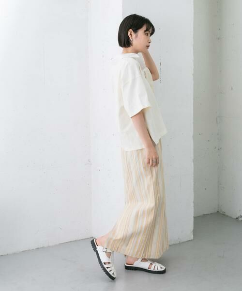 KBF / ケービーエフ スカート | ストライプペンシルスカート | 詳細28