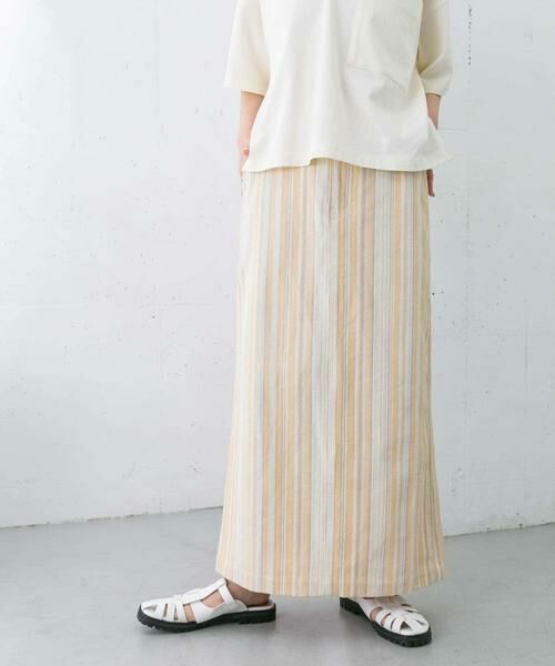 KBF / ケービーエフ スカート | ストライプペンシルスカート | 詳細23
