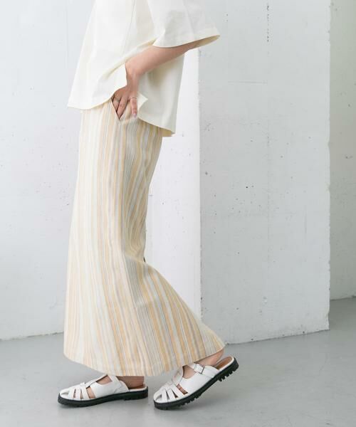 KBF / ケービーエフ スカート | ストライプペンシルスカート | 詳細25