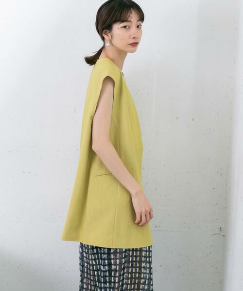 KBF / ケービーエフ その他アウター | ラウンドノーカラージレ | 詳細2