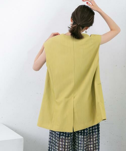 KBF / ケービーエフ その他アウター | ラウンドノーカラージレ | 詳細3