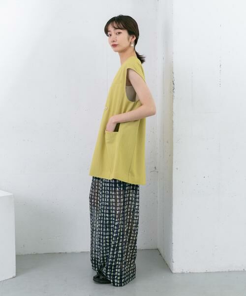 KBF / ケービーエフ その他アウター | ラウンドノーカラージレ | 詳細5