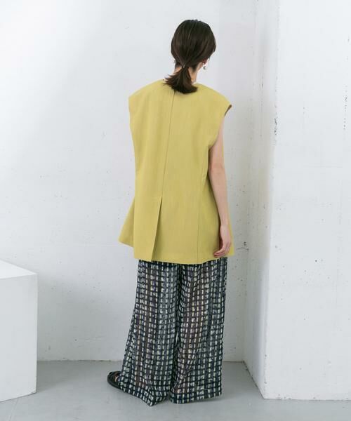 KBF / ケービーエフ その他アウター | ラウンドノーカラージレ | 詳細6