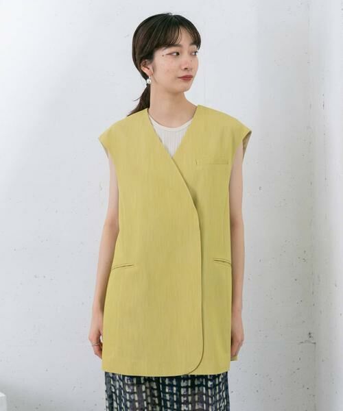 KBF / ケービーエフ その他アウター | ラウンドノーカラージレ | 詳細7