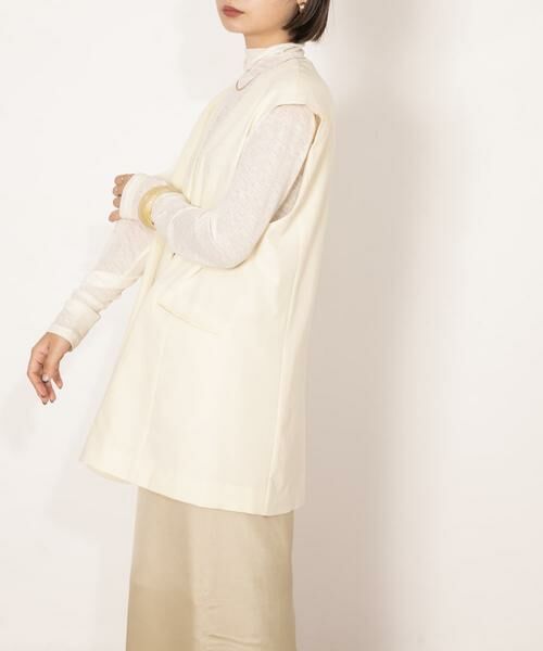 KBF / ケービーエフ その他アウター | ラウンドノーカラージレ | 詳細16