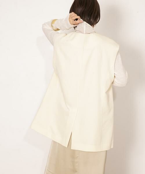 KBF / ケービーエフ その他アウター | ラウンドノーカラージレ | 詳細17