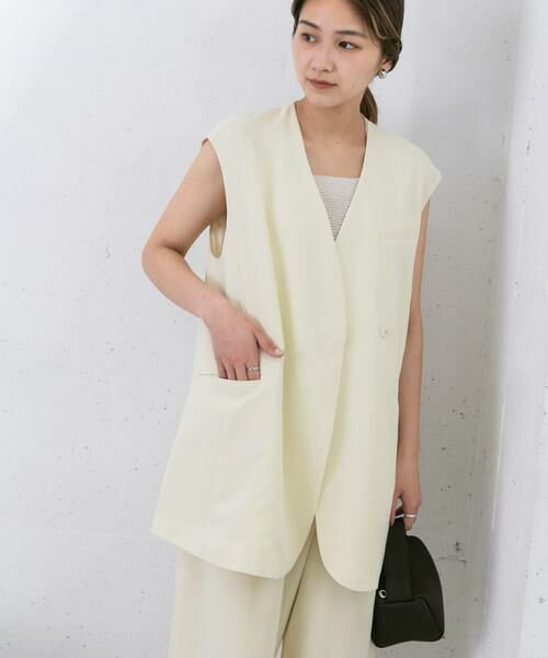 KBF / ケービーエフ その他アウター | ラウンドノーカラージレ | 詳細22