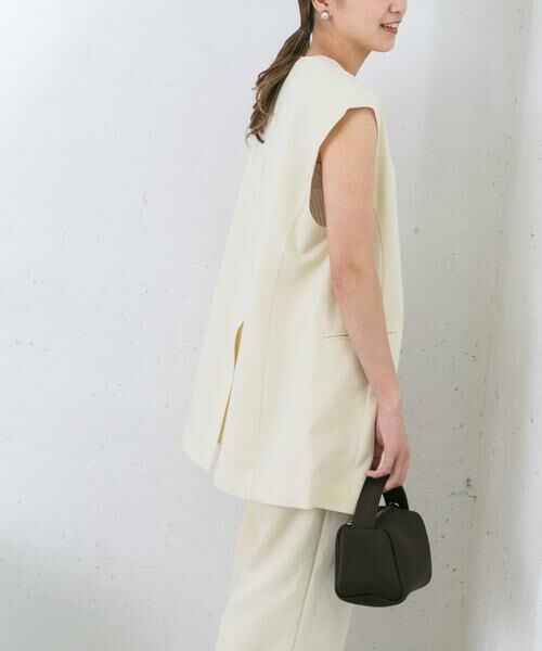 KBF / ケービーエフ その他アウター | ラウンドノーカラージレ | 詳細23