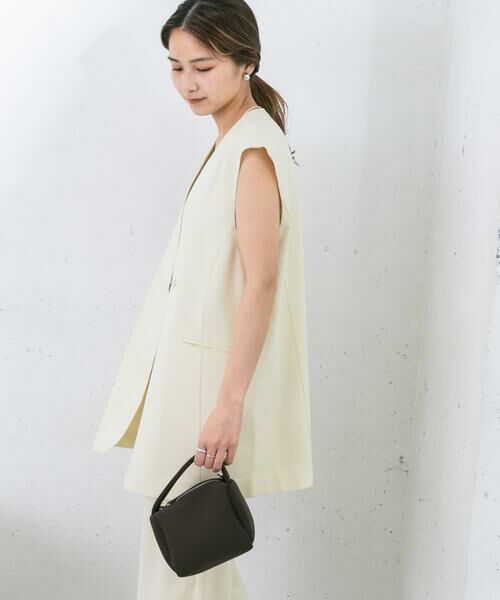 KBF / ケービーエフ その他アウター | ラウンドノーカラージレ | 詳細24
