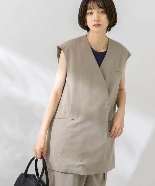 KBF / ケービーエフ その他アウター | ラウンドノーカラージレ | 詳細30