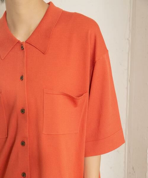 KBF / ケービーエフ ニット・セーター | ルーズシルエットニットシャツ | 詳細12