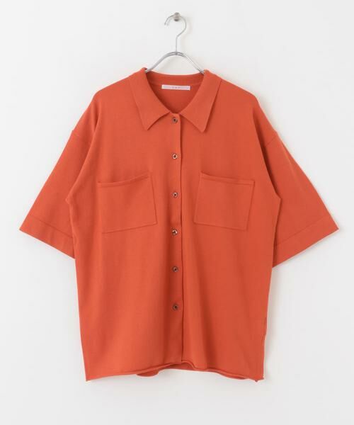 KBF / ケービーエフ ニット・セーター | ルーズシルエットニットシャツ | 詳細14