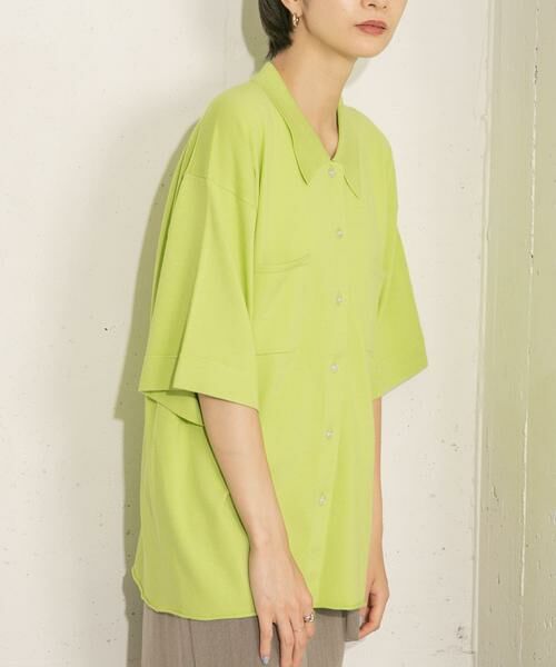 KBF / ケービーエフ ニット・セーター | ルーズシルエットニットシャツ | 詳細17